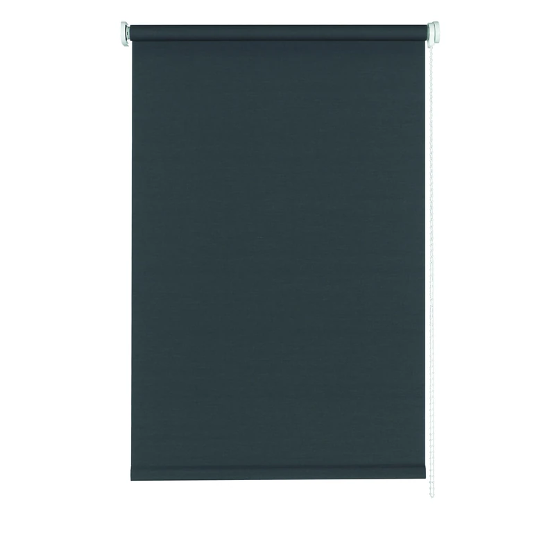 Grey blackout roller blind 160 x 180