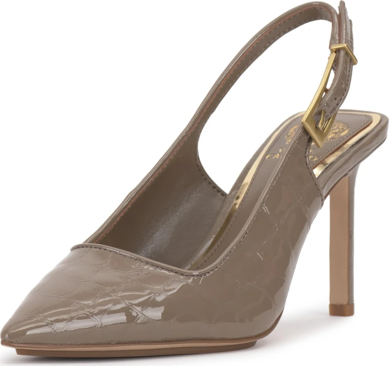 Vince Camuto Women's Brendie Pump, Taupe, 9