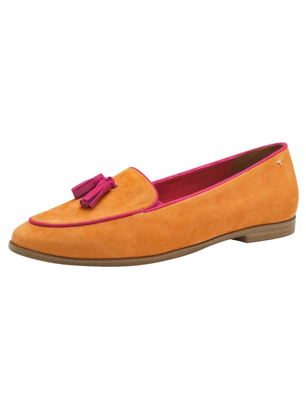 Tamaris Women's Elegant Block Heel Slippers, Orange, 6 UK