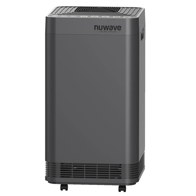 Nuwave OxyPure Zero Plus Air Purifier, Covers up to 298 m² Large Room by 105W High Torque Motor, Captures 99.99% of Particles, Dust, Smells, Sleep Mode for Bedroom