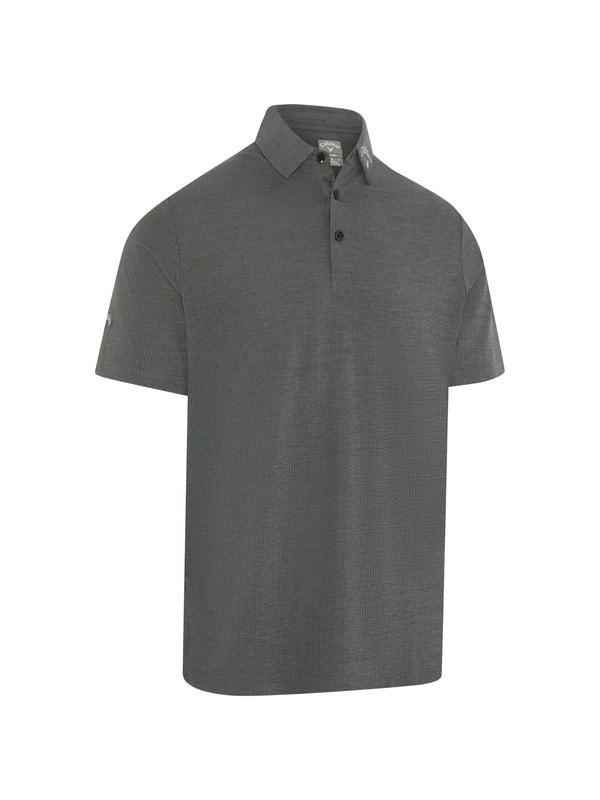 Callaway Apparel Mens Emea Ventilated C Polo Shirt, Caviar, XXL EU - Image 1