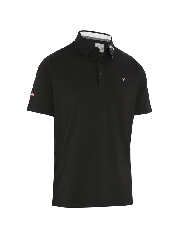Callaway Apparel Mens Emea Odyssey Bloc Polo Shirt, Caviar, S EU