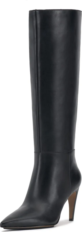 Vince Camuto Women's Brigitte2 Knee High Boot, Black Wide Calf, 7.5 UK