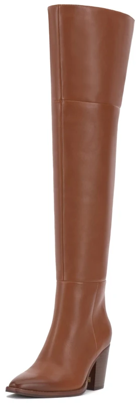 Vince Camuto Women's Paulie Wide Calf Over-The-Knee Boot, Whiskey Wide Calf, 3.5 UK