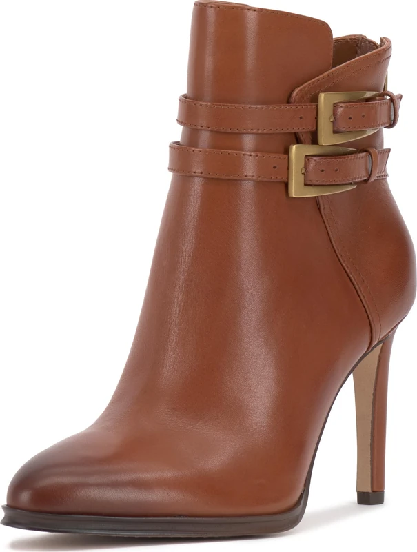 Vince Camuto Women's Sahra Ankle Boot, Whiskey, 8 UK