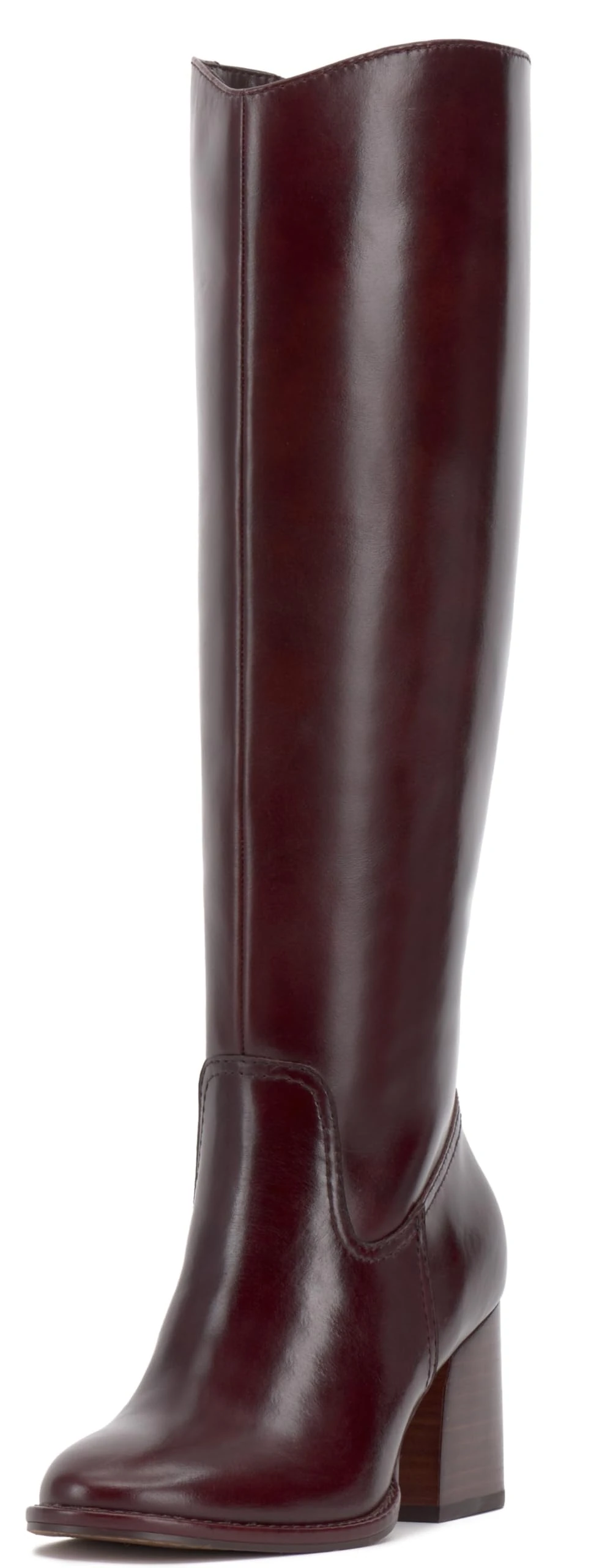 Vince Camuto Women's Leila Knee High Boot, Rich Mahogany, 3 UK