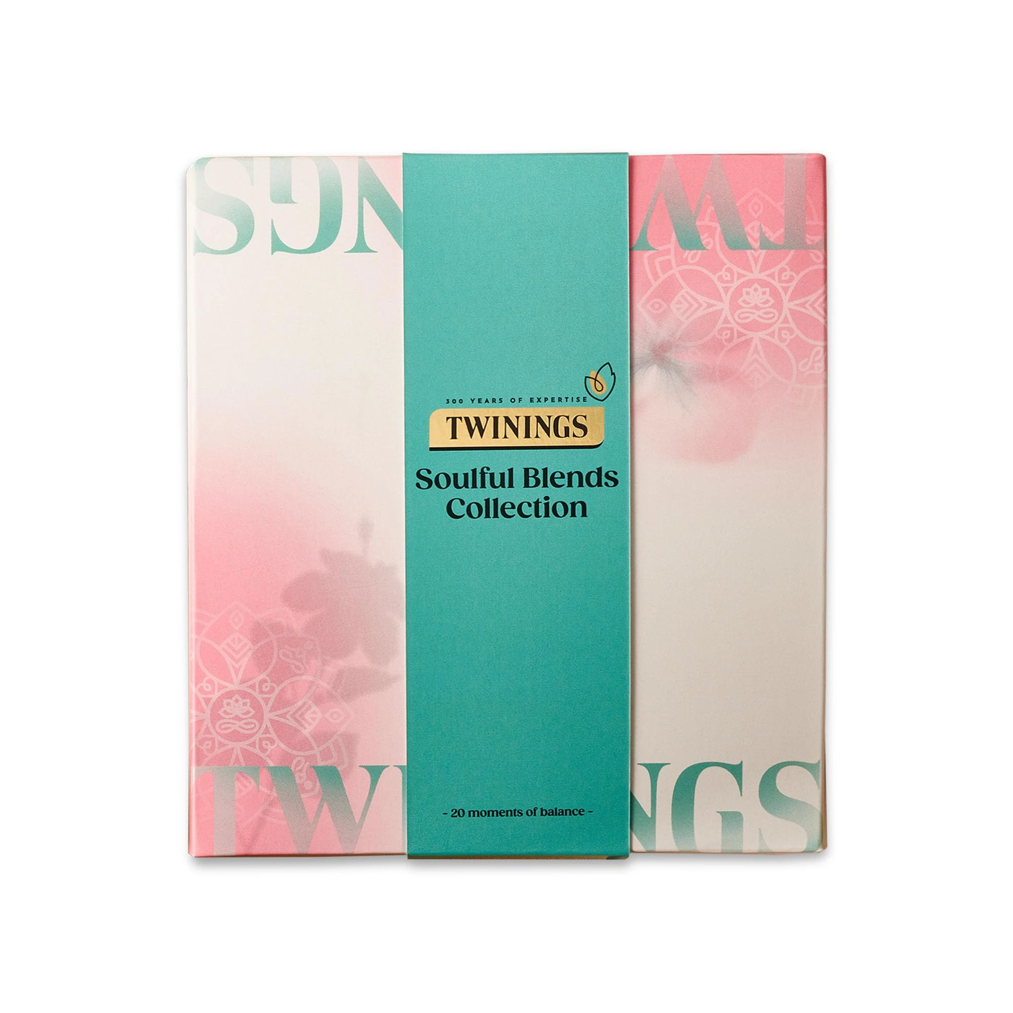Twinings Soulful Blends Collection Gift Box | Ideal Gifts For Birthday & Valentines Gifts For Her|20 Tea Bags |4 Flavours of Premium Green & Herbal Tea Bags