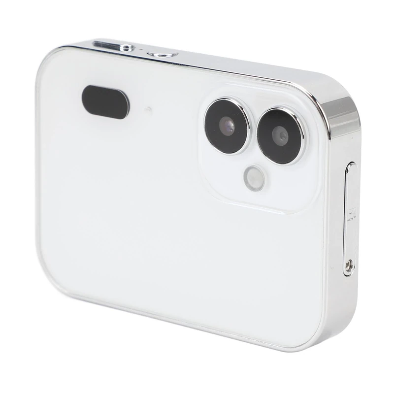 64MP 4K Digital Camera, 3 Inch Full Touch Screen Compact Selfie Vlogging Camera, 3600mAh Beginner Camera with Lock Screen Shooting, OTG Connection, for Gifts