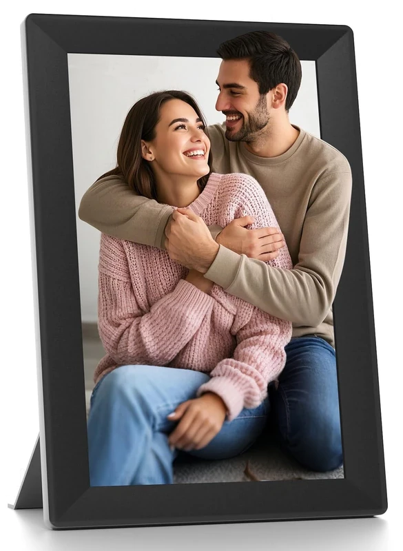 Uhale 10.1 Inch Digital Photo Frame, 1280x800 HD IPS Touch Screen, Electronic WiFi Photo Frame, 16GB Memory, Auto Rotate, Wall Mount, Share