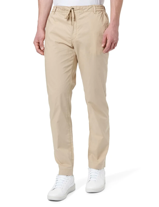 Tommy Hilfiger Men's Denton 3/4 EL WB PAPERTOUCH MW0MW38797 Chino, Khaki, 36W / 36L