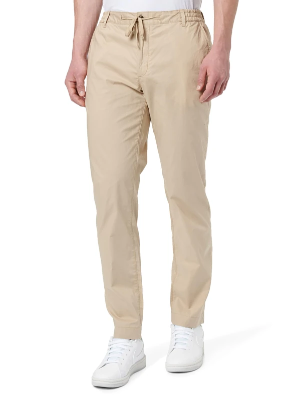 Tommy Hilfiger Men's Denton 3/4 EL WB PAPERTOUCH MW0MW38797 Chino, Khaki, 31W / 30L - Image 1