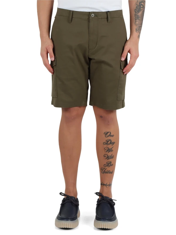 Tommy Hilfiger Men's Harlem Cargo 1985 MW0MW23573 Cargo Shorts, Khaki, 30W