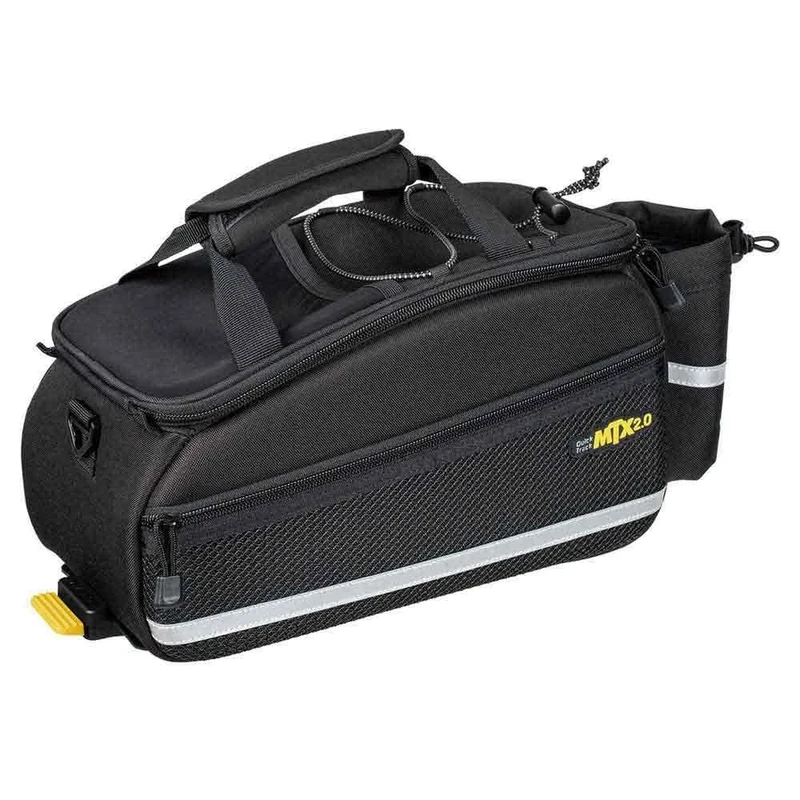 Topeak MTX 2.0 TrunkBag EX Water Resistant Cycle Trunk Bag, Compatible with All MTX QuickTrack 2.0 Racks, Black