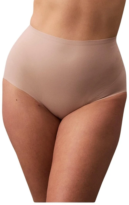 Calvin Klein Women's Firm Control Shapewear Briefs, Beige (Cedar), XXL - Image 1