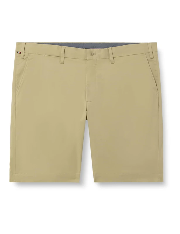 Tommy Hilfiger Men's BT-Brooklyn Short 1985-B MW0MW39068 Chino Shorts, Khaki, 40W