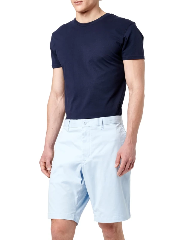 Tommy Hilfiger Men's Harlem Short 1985 MW0MW23568 Chino Shorts, Blue, 30W