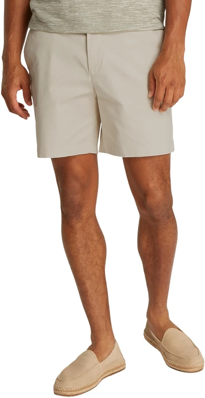 Tommy Hilfiger Men’s Elegant Mercer 1985 Chino Shorts, Off-White (Newsprint), 30W