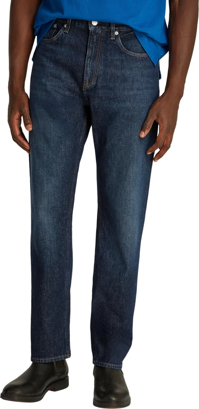 Tommy Hilfiger Men's Regular Mercer STR Chris Blue MW0MW40653 Straight, Denim, 31W / 34L