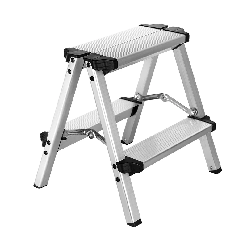 Miscoos Ladder, Aluminium, Silver, 2x2 Gradini