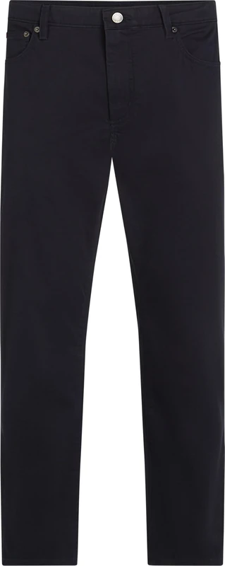 Tommy Hilfiger Men's Denton Cotton Satin Straight Leg Trousers, Blue (Desert Sky), 34W/34L