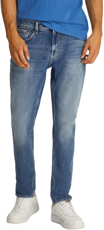 Tommy Jeans Mens Austin Slim Tprd Bi0134 Dm0dm20987 Tapered, Denim (Denim Medium), 36W / 30L UK