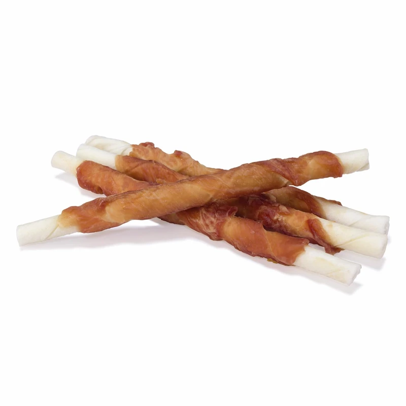 Twist with Rolled Duck 13 cm (Bulk - 3 kg) - Natural Snacks for Dogs