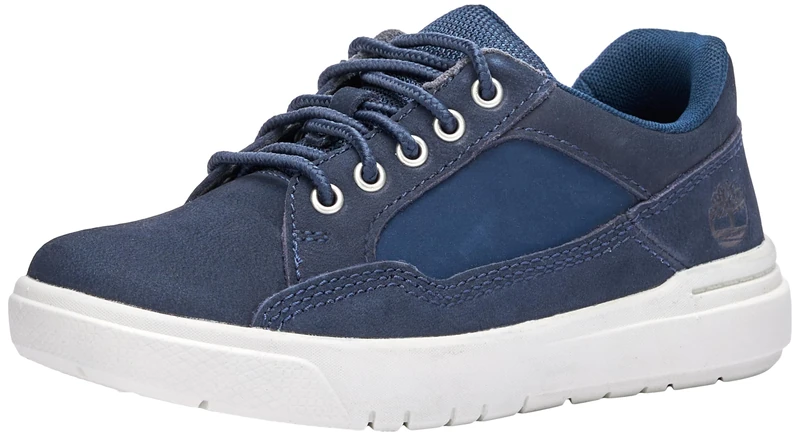 Timberland Unisex Kid's Allston Sneaker, NVY Nubuck, 8.5 UK Child