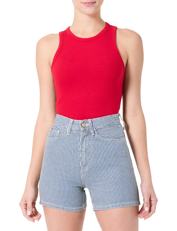 Tommy Hilfiger Women's High Waist Mini Jaz Denim Shorts, Multicolor (Jaz), 24W