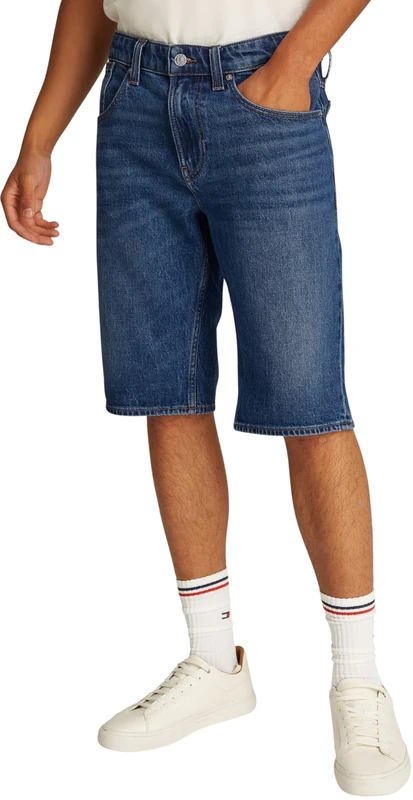 Tommy Jeans Mens Ronnie Bi0152 Dm0dm20943 5 Pocket Shorts, Denim (Denim Dark), 29W UK