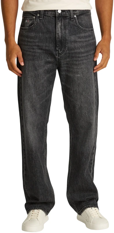 Tommy Jeans Mens Otis Regular Bi0187 Dm0dm21356 Straight, Denim (Denim Black), 28W / 30L UK