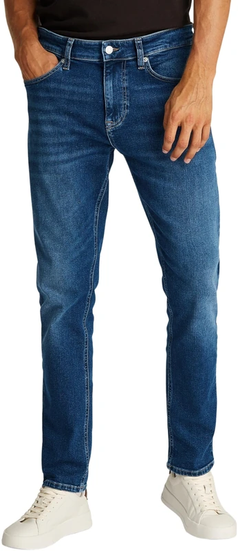 Tommy Jeans Mens Austin Slim Tprd Bi0252 Dm0dm21032 Tapered, Denim (Denim Dark), 29W / 32L UK