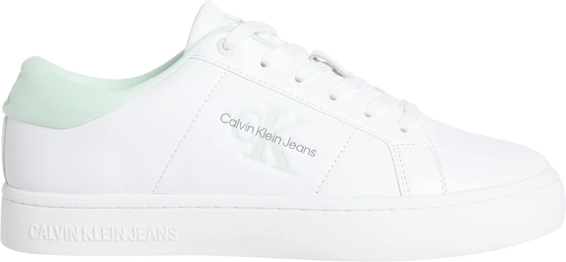 Calvin Klein CK Jeans Women Classic Cupsole LOWLACEUP LTH WN YW0YW01444 Low Top, Blue, 6.5 UK