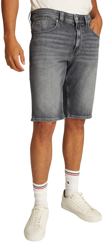 Tommy Jeans Mens Ronnie Bi0177 Dm0dm20946 5 Pocket Shorts, Denim (Denim Black), 29W UK