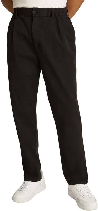 Tommy Jeans Men TJM Isaac Twill Casual Pant Other Casual Pants, Black, XS - Image 1