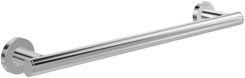 Villeroy & Boch Elements - Tender Grab Handle, for Wall Installation, for Showers and Baths, 451 x 82 x 50 mm, Chrome