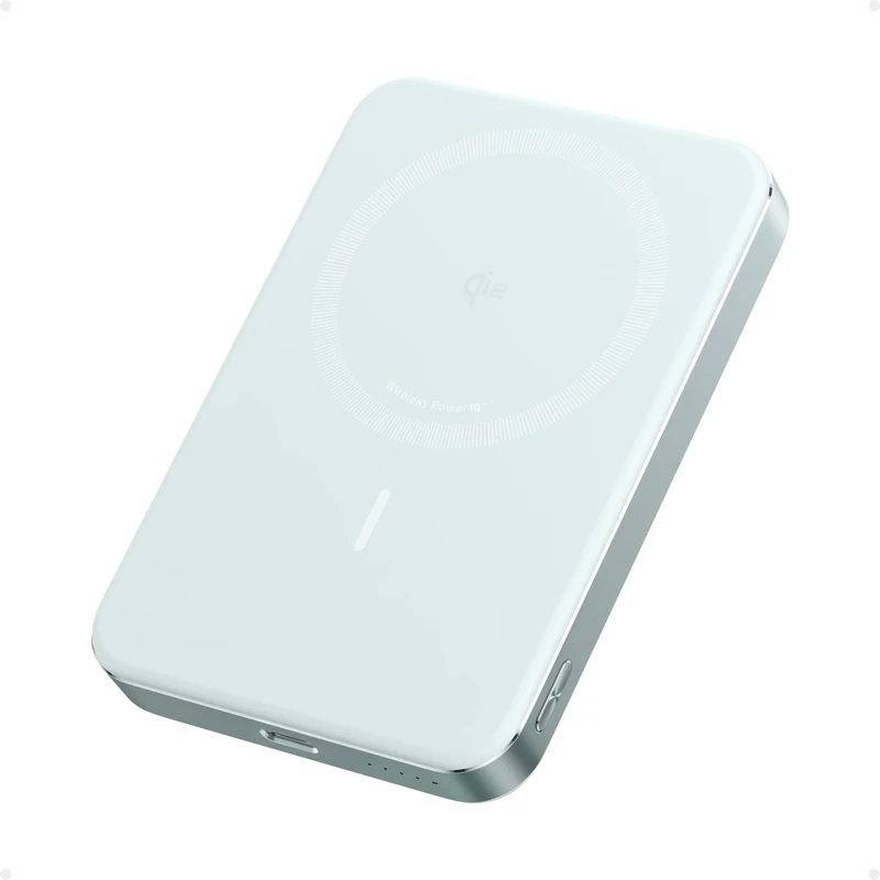 Anker MagGo Power Bank, Ultra-Slim 10,000mAh Magnetic Battery Pack, Qi2 Certified 15W Ultra-Fast MagSafe Compatible Portable Charger, Ergonomic Design, for iPhone17/16/15/14 Series Only（Not for Pixel）