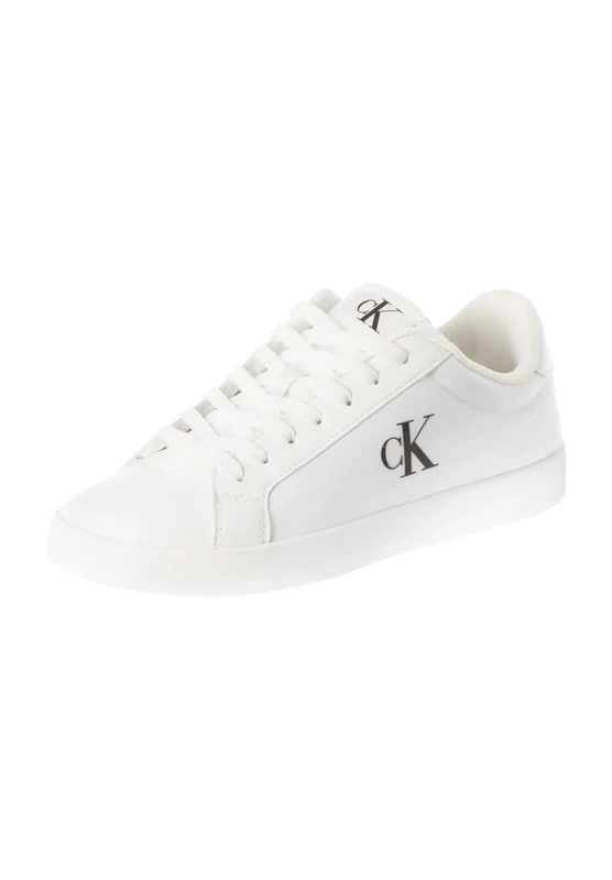 Calvin Klein Women’s Low Top Cupsole Trainers, White (Triple Bright White), 5