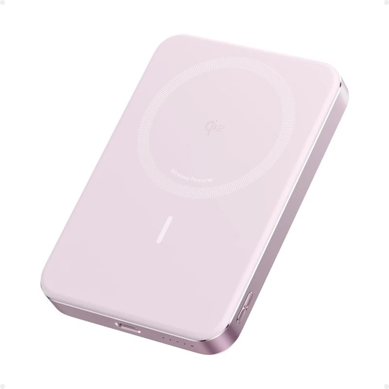 Anker MagGo Power Bank, Ultra-Slim 10,000mAh Magnetic Battery Pack, Qi2 Certified 15W Ultra-Fast MagSafe Compatible Portable Charger, Ergonomic Design, for iPhone17/16/15/14 Series Only（Not for Pixel）
