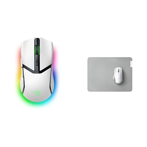 Razer Cobra Pro - White + Pro Glide