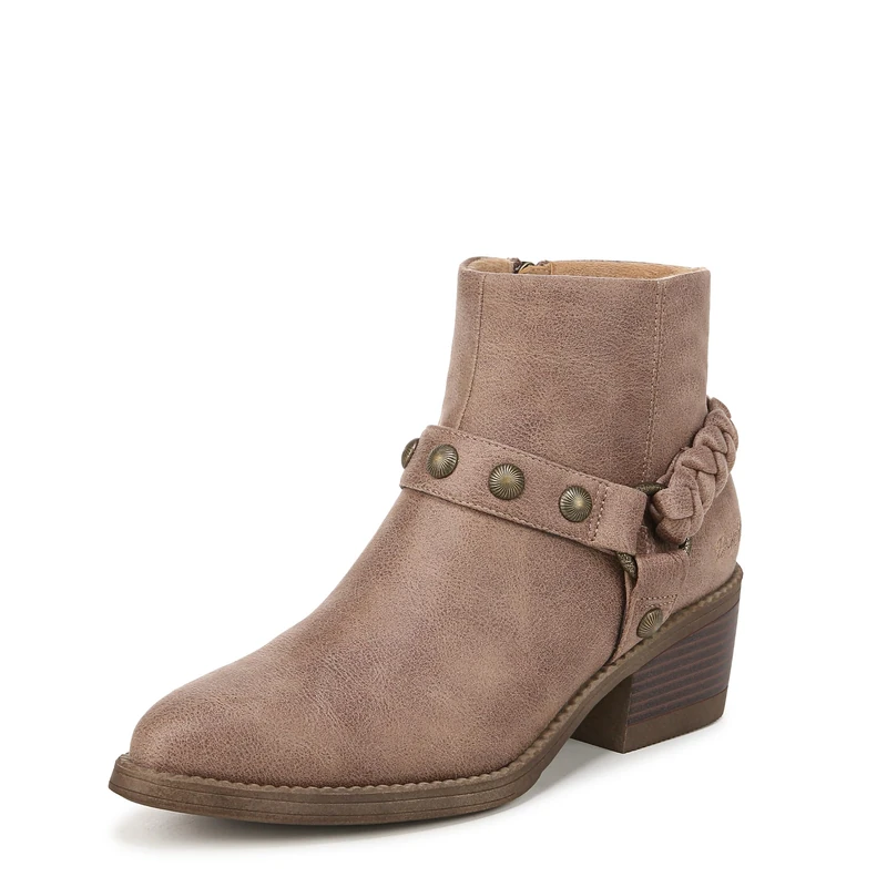 Blowfish Malibu Women's Roadtrip Western Ankle Boot, Whiskey, UK 7