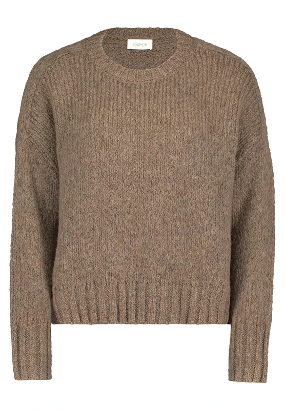 Cartoon Women's Jumper, Light Brown Melange, UK 20