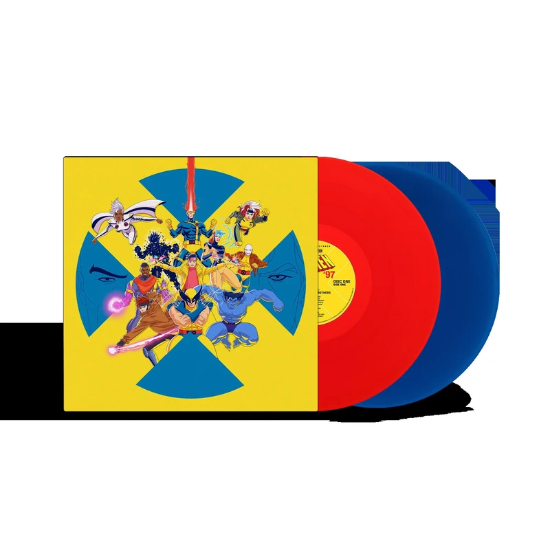 MUTANT X-MEN 97 140g Translucent Blue & Red Vinyl Soundtrack