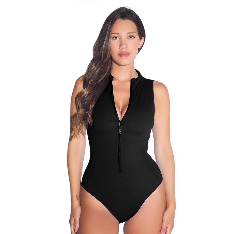 TA3 Sleeveless Surfy, Black, Medium - Image 1