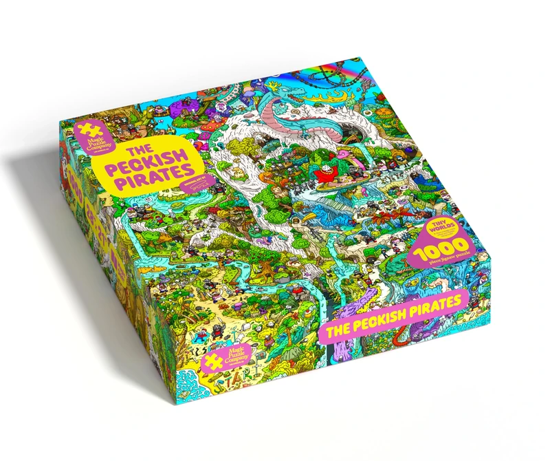 Magic Puzzle Company The Peckish Pirates 1000-Piece Jigsaw