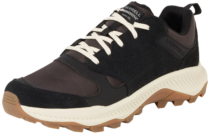 Merrell Men's Tempo Sol Trainer, Coal, 8.5 UK