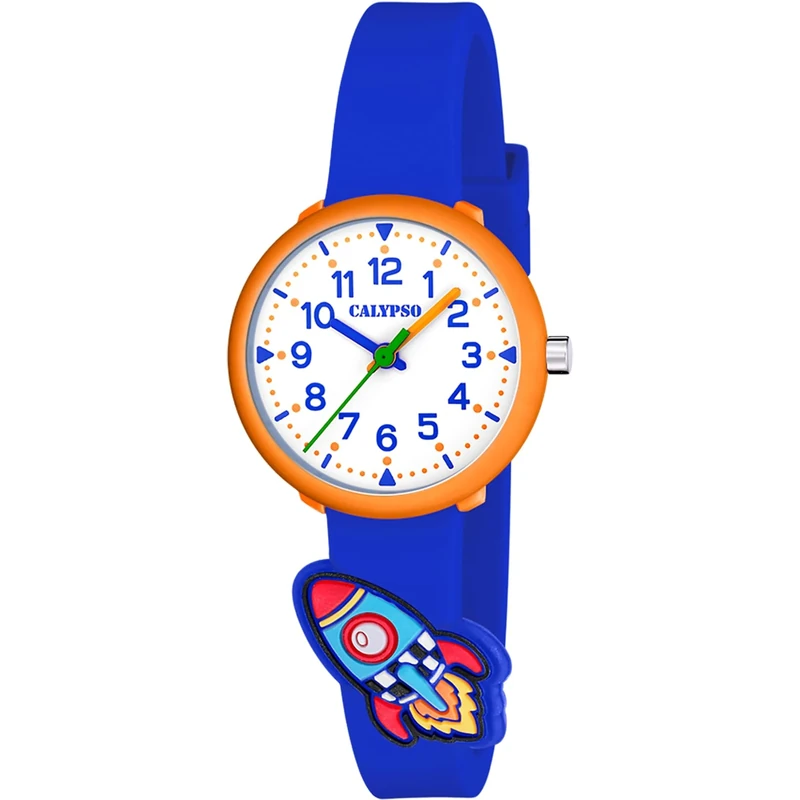Calypso K5845/1 Kids Watch - 30m Water Resistant, Polycarbonate Case