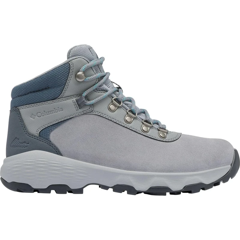 Columbia Women's Newton Wander Hiking Shoe, Monument/Teal, 9 Wide