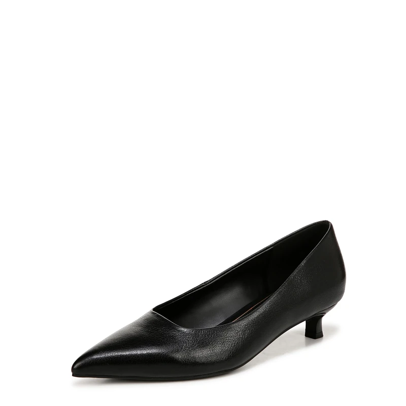 Naturalizer Women's Court Shoes - Natalia Pumps, Black Leather, UK 4.5, Wide Fit