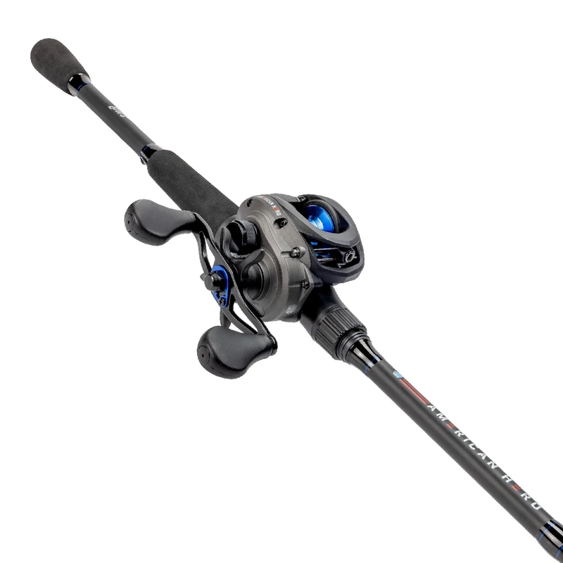 American Hero 7'0" Medium/Fast Right Hand Baitcast Combo