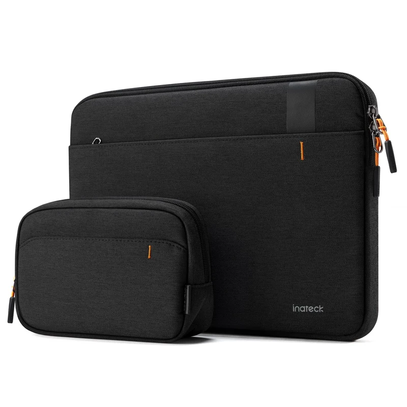 Inateck Protective Splash-Resistant Laptop Sleeve Case with Accessory Bag, Compatible with 14-inch MacBook Pro M5/M4/M3/M2/M1 Pro/Max A3426 A3427 A3434 A3112 A3401 A3185 A2992 A2918 A2779 2026-2021